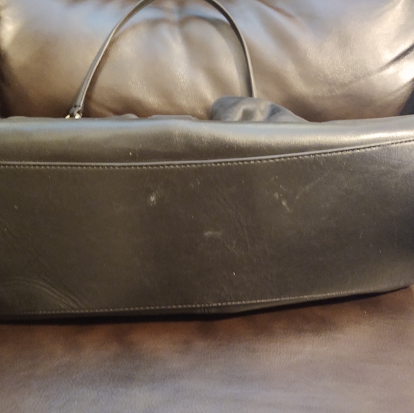 Sold!!COACH Edie 32221 Black Leather Satchel - Picture 8 of 10